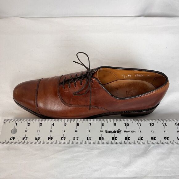 ALLEN EDMONDS Park Avenue Men\'s Brown Leather Cap Toe Oxford US 13AA Made in USA main image 13